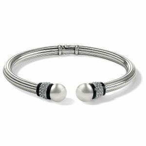 Bracelets |  Meridian Open Hinged Bangle Bracelets Bracelets