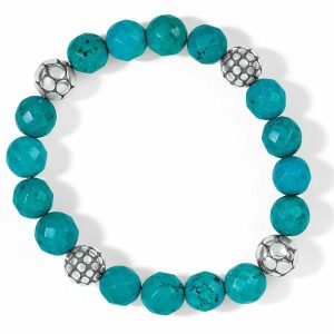 Bracelets |  Pebble Turquoise Stretch Bracelet Bracelets Bracelets