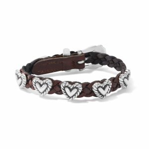 Bracelets |  Roped Heart Braid Bandit Bracelet Bracelets Black