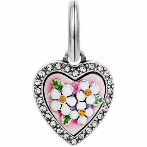 Charms |  Blooming Heart Charm Charms Charms