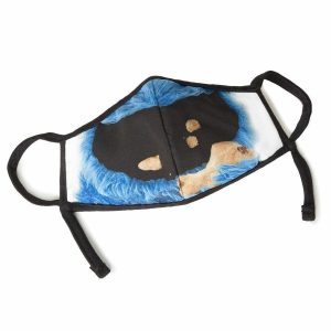 Handbag Accessories |  Sesame Street Cookie Monster Child Face Mask Accessories Handbag Accessories