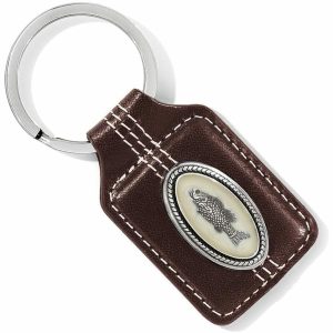 Key Fobs |  Spokane Freshwater Enamel Key Fob Accessories Brown