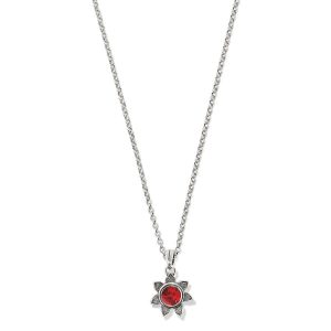 Necklaces |  Everbloom Sunflower Necklace Jewelry April-Silver