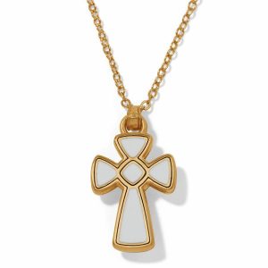 Necklaces |  Majestic Royal Cross Reversible Necklace Jewelry Gold