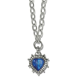 Necklaces |  Pebble Dot Hati Lapis Heart Necklace Jewelry Necklaces