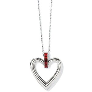 Necklaces |  Spectrum Open Heart Necklace Jewelry Necklaces