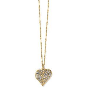 Necklaces |  Trust Your Journey Golden Heart Necklace Jewelry Gold