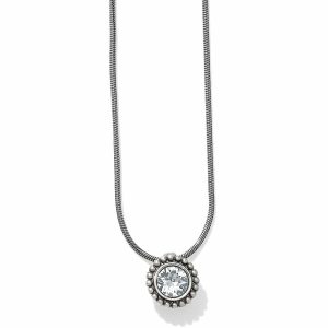 Necklaces |  Twinkle Necklace Jewelry April-Silver