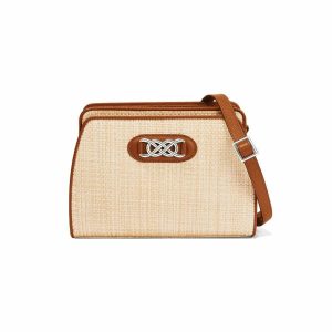 Organizers |  Dani Straw Organizer Handbags Natural-Luggage