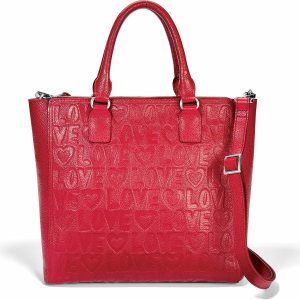 Totes |  Deeply In Love Hand-Held Tote Handbags Black