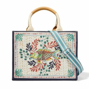 Totes |  Happy Fish Medium Tote Handbags Multi