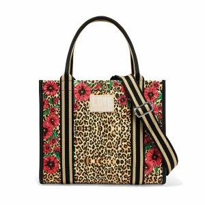 Totes |  Leopard Dynasty Canvas Carry All Handbags Multi