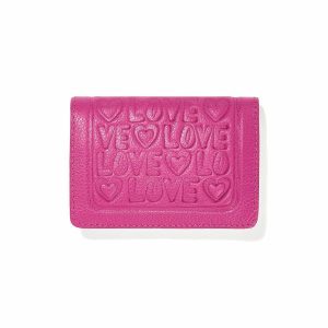 Wallets & Card Cases |  Deeply In Love Card Case Handbags Bubblegum