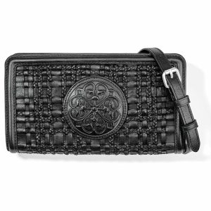 Wallets & Card Cases |  Ferrara Montecito Zip Wallet Handbags Black