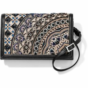 Wallets & Card Cases |  Rangoli Organizer Handbags Black-Multi